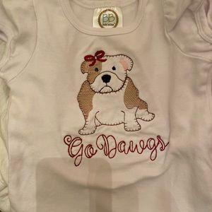 Mississippi state monogram shirt